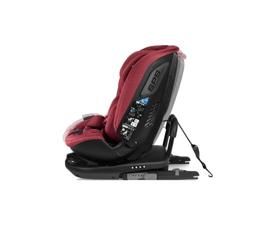 Автокресло Lionelo Bastiaan RWF i-Size Red Burgundy (LO-BASTIAAN RWF I-SIZE RED BURGUNDY), изображение 5