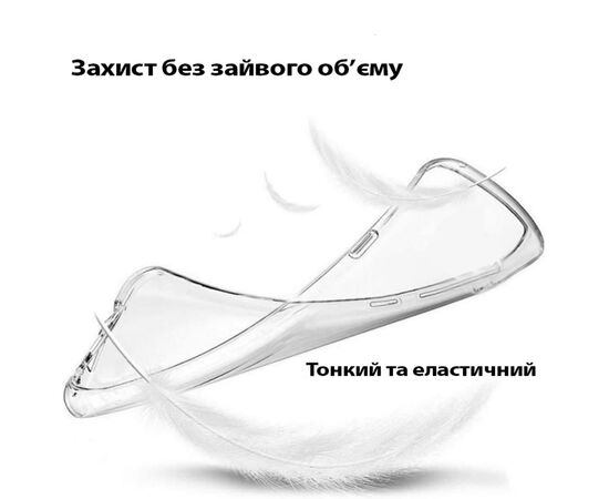 Чехол для мобильного телефона BeCover Silicone Motorola Moto G86 Transparent (713769), изображение 5