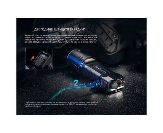 Ліхтар Fenix TK35R з УФ світлом (TK35R), зображення 12