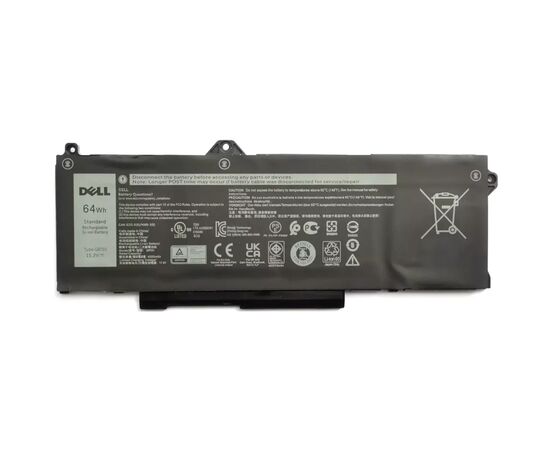 Аккумулятор для ноутбука Dell Latitude 5421 GRT01, 4000mAh (64Wh), 4cell, 15.2V, Li-ion (A71065)