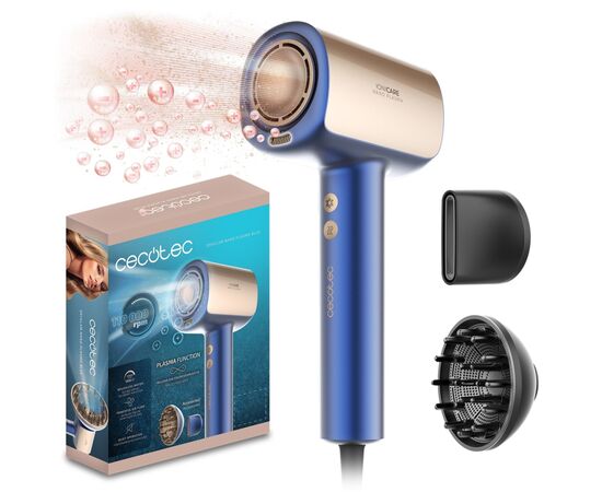 Фен Cecotec DryGlam Nano Plasma Blue (A01_EU01_101439)