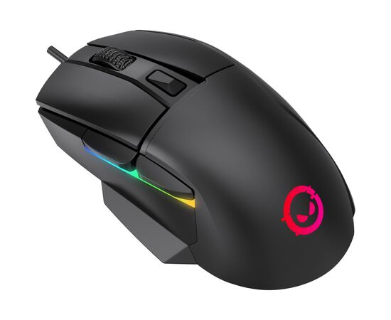 Мишка Lorgar Jetter 357 Wired USB Black (LRG-GMS357), зображення 2