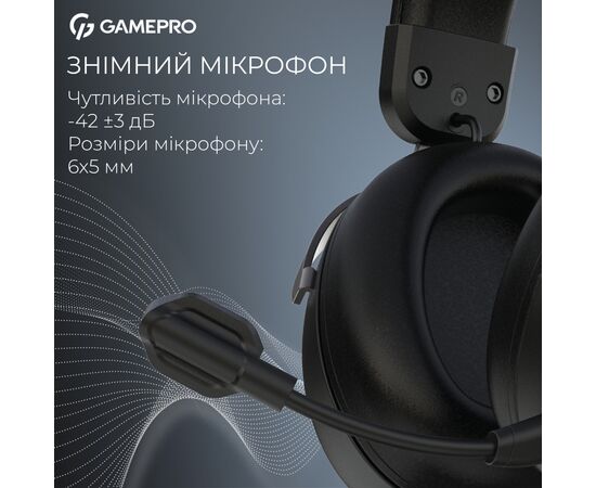 Наушники GamePro Asgard Freya Pro Wireless Black (HSW201B), изображение 9