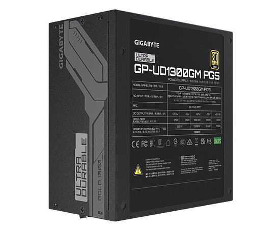 Блок питания GIGABYTE 1300W (UD1300GM PG5), изображение 5