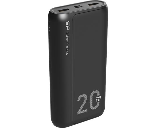 Батарея универсальная Silicon Power QS15 20000mAh PD/18W, QC/3.0, black (SP20KMAPBKQS150K), изображение 2