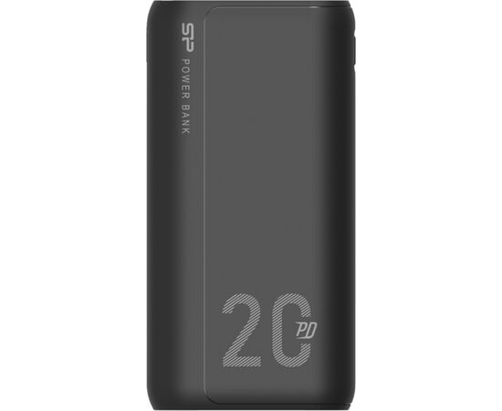 Батарея универсальная Silicon Power QS15 20000mAh PD/18W, QC/3.0, black (SP20KMAPBKQS150K)
