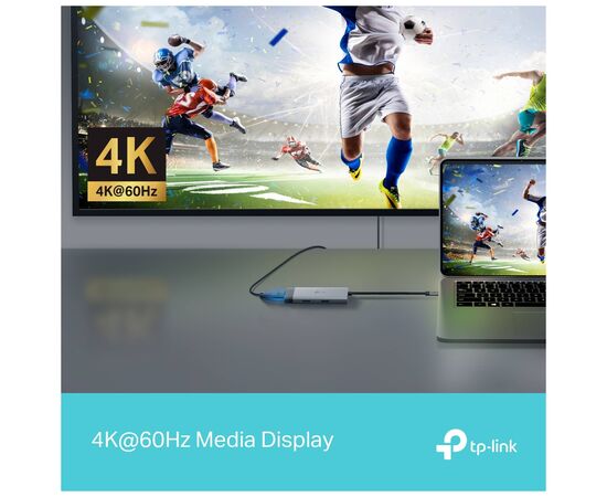Порт-репликатор TP-Link USB Type-C 5-в-1 (UH5020C), изображение 5