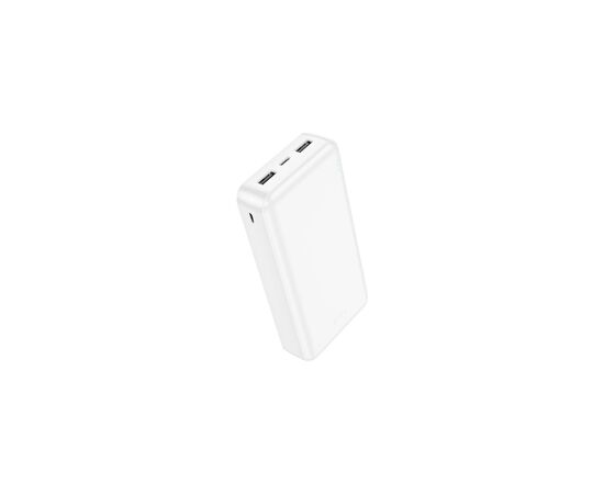 Батарея універсальна HOCO 20000mAh, USB+Type-C, 2A, White (J100A / 44572)