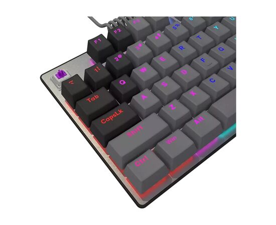Клавиатура Lorgar Azar 514TKL RGB Mechanical USB UA Black/Grey (LRG-GK514TKL-BK-UA), изображение 4