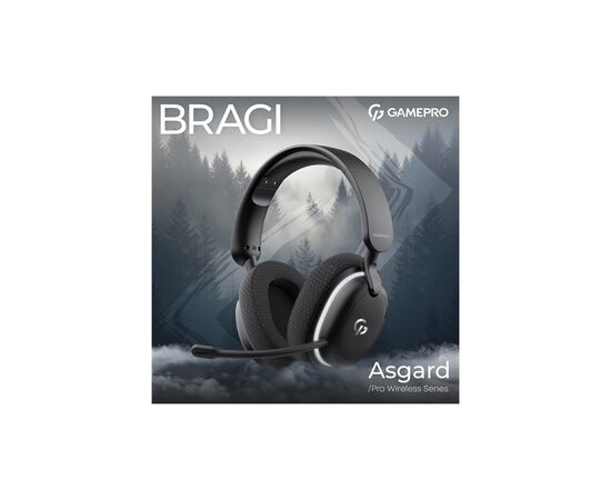 Наушники GamePro Asgard Bragi 7.1 RGB Tri-Mod Black (HSW250B), изображение 5