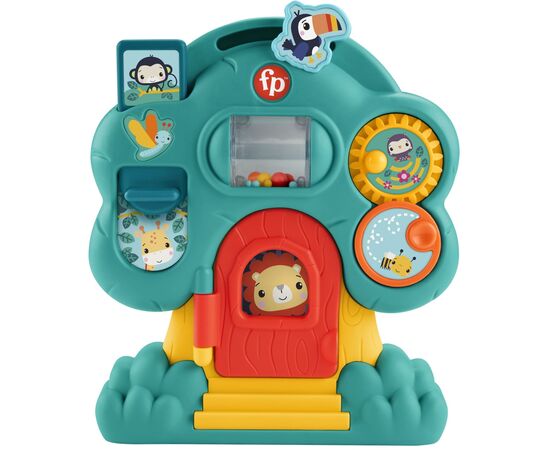 Развивающая игрушка Fisher-Price Веселые животные Автомобиль (HXK32)
