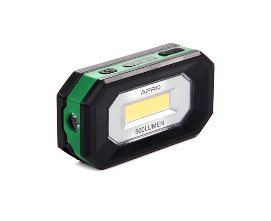 Фонарь APRO акумуляторний 5 Вт 500 Лм (Li-ion 2000 мАг) (900518)