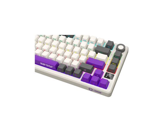 Клавіатура Lorgar KBP7075W Pro RGB Wireless/Bluetooth/USB UA Beige (LRG-KBP7075W-RT-US), зображення 6