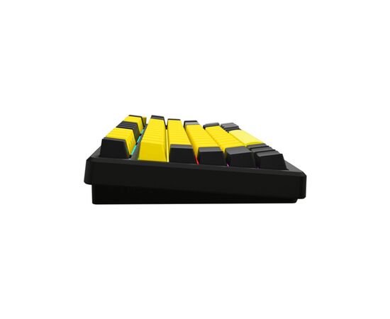 Клавиатура Lorgar KBP7075W Pro RGB Wireless/Bluetooth/USB UA Black/yellow (LRG-KBP7075W-YL-US), изображение 5