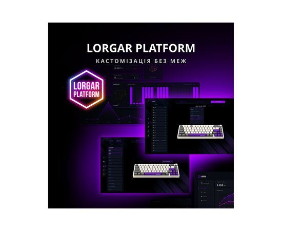 Клавиатура Lorgar KBP70MW Pro RGB Wireless/Bluetooth/USB UA Beige (LRG-KBP70MW-RT-US), изображение 12