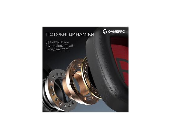 Наушники GamePro Asgard Valkyria RGB Tri-Mod (HSW249B), изображение 8