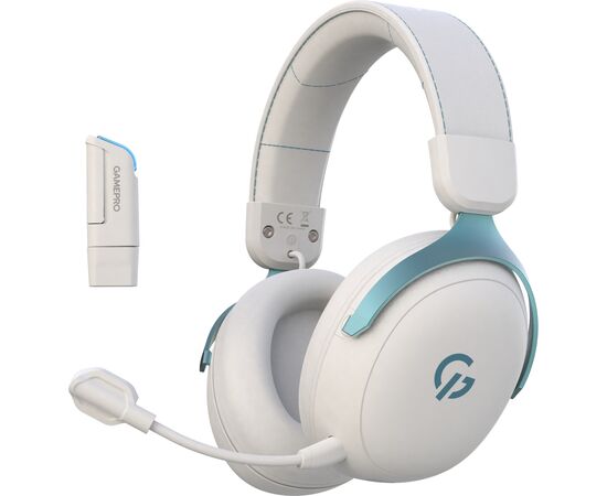 Наушники GamePro Asgard Freya Pro Wireless White/Blue (HSW201WB)