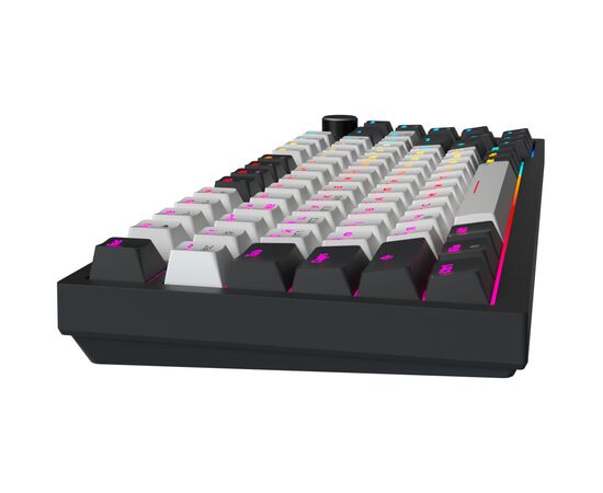 Клавиатура GamePro Asgard Valhalla Pro Rainy Switch Bluetooth/2.4G/USB USB White with display (MK160W-D-Pro), изображение 4