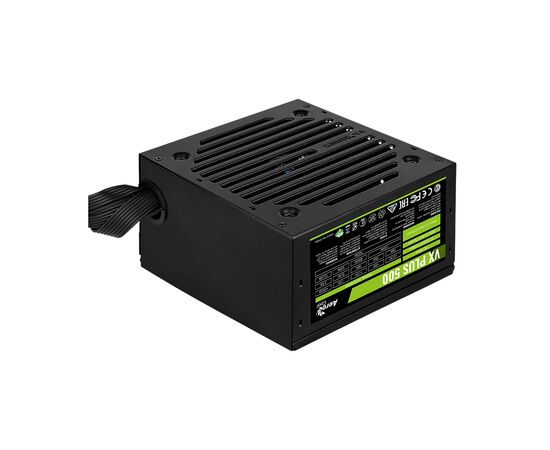 Блок питания AeroCool 500W VX Plus Stealth (ACPN-VS50NEY.12), изображение 4