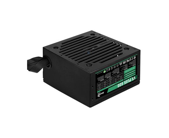 Блок живлення AeroCool 600W VX Plus Stealth (ACPN-VS60NEY.12), зображення 4