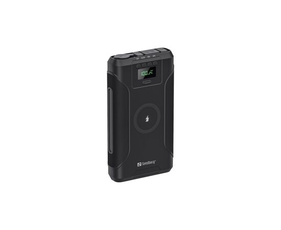 Батарея універсальна Sandberg 76800mAh Survivor 7in1 DC/91W, PD/100W, Cigar Lighter/120W, QI-15W, power-through (421-15), зображення 3