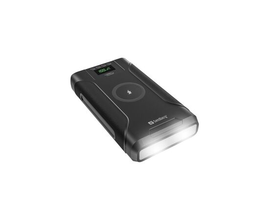 Батарея універсальна Sandberg 76800mAh Survivor 7in1 DC/91W, PD/100W, Cigar Lighter/120W, QI-15W, power-through (421-15), зображення 4