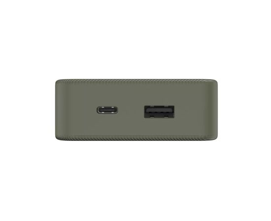 Батарея універсальна Hama 20000mAh, 15W/5V/3A, USB-C, USB-A, green (00201716), зображення 3