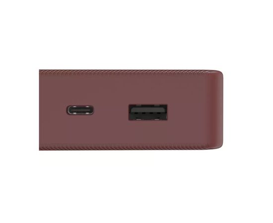 Батарея універсальна Hama 20000mAh, 15W/5V/3A, USB-C, USB-A, red (00201717), зображення 5