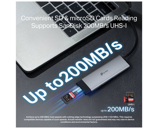 Порт-репликатор TP-Link USB Type-C 7-в-1 (UH7020C), изображение 7