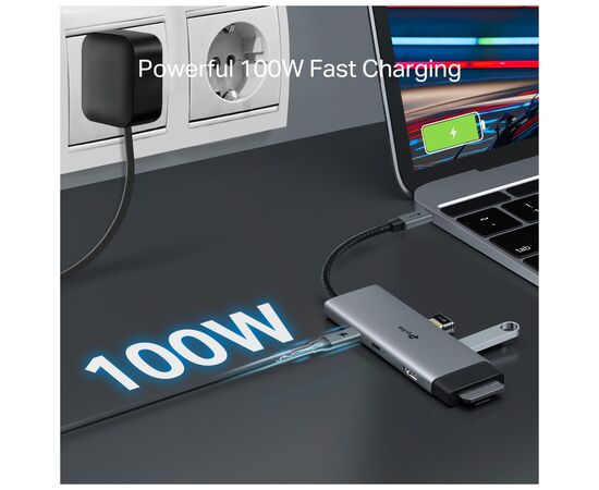 Порт-репликатор TP-Link USB Type-C 7-в-1 (UH7020C), изображение 8