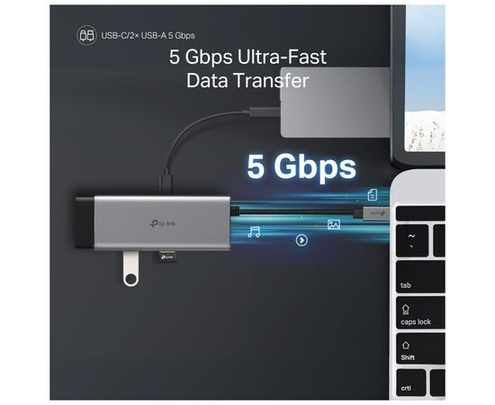 Порт-репликатор TP-Link USB Type-C 7-в-1 (UH7020C), изображение 9
