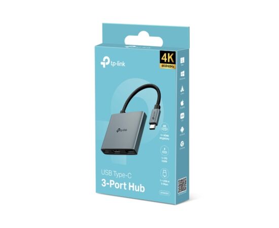Порт-репликатор TP-Link USB Type-C 3-в-1 (UH3020C), изображение 2