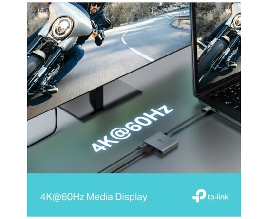 Порт-репликатор TP-Link USB Type-C 3-в-1 (UH3020C), изображение 6