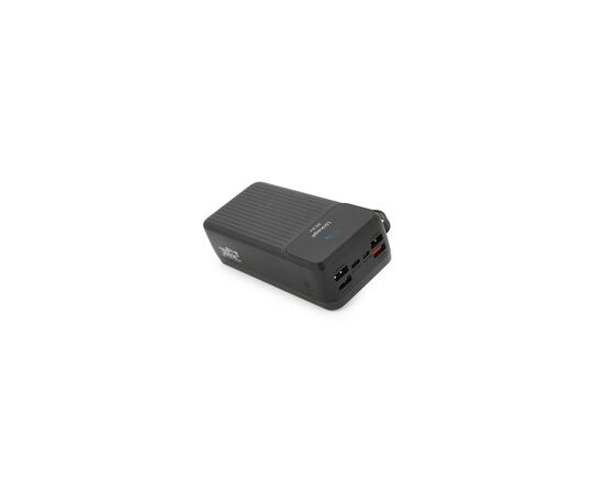 Батарея універсальна Linkage 30000mAh, 22.5W, cables Type-C+Lighting+Micro+USB, Black (LKP-42), зображення 2