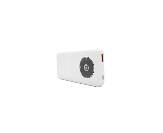 Батарея універсальна Remax 10000mAh 22.5W, cables Type-C + Lighting, White (RPP-37), зображення 4