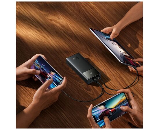 Батарея универсальная Baseus EnerFill FP41 30000mAh 22,5W PD QC black (E0027K00), изображение 8