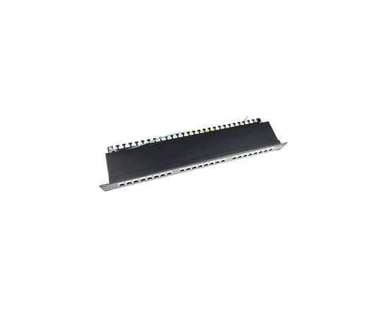 Патч-панель 19" 24xRJ45 STP cat.6, 1U Eserver (WT-2084-CAT 6), зображення 2