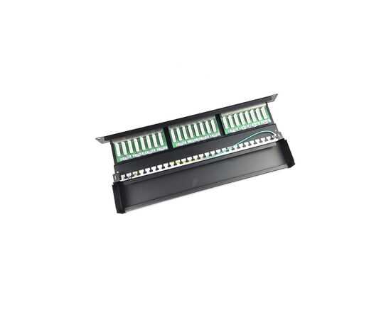 Патч-панель 19" 24xRJ45 STP cat.6, 1U Eserver (WT-2084-CAT 6), зображення 6