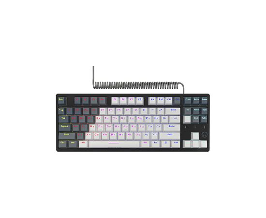 Клавиатура Lorgar Azar 514TKL RGB Mechanical USB UA White/Grey (LRG-GK514TKL-WH-UA)