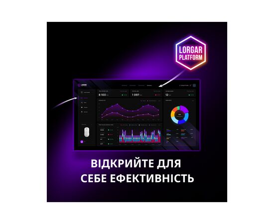 Мишка Lorgar MSA10W Wireless Gaming Black (LRG-MSA10W-BK), зображення 3