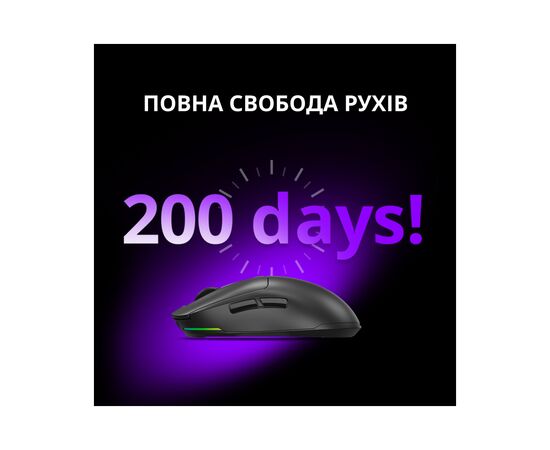 Мышка Lorgar MSA10W Wireless Gaming White (LRG-MSA10W-WH), изображение 10