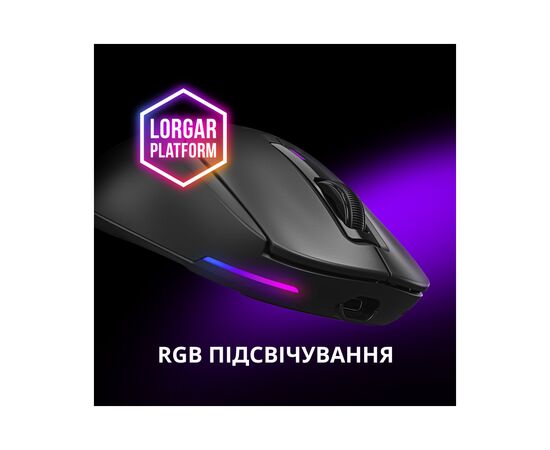 Мышка Lorgar MSA10W Wireless Gaming White (LRG-MSA10W-WH), изображение 11