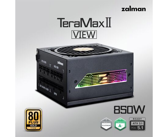 Блок живлення Zalman 850W Teramax 2 View (ZM850-TMX2VIEW), зображення 2