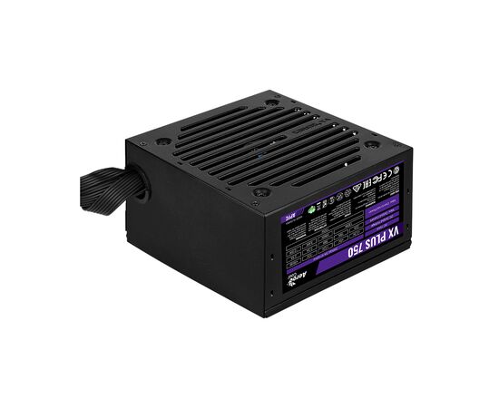 Блок питания AeroCool 750W VX Plus Stealth (ACPN-VS75AEY.12), изображение 4