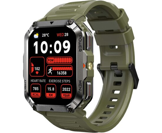 Смарт-годинник Blackview W70 Pro Green (6931548322726)