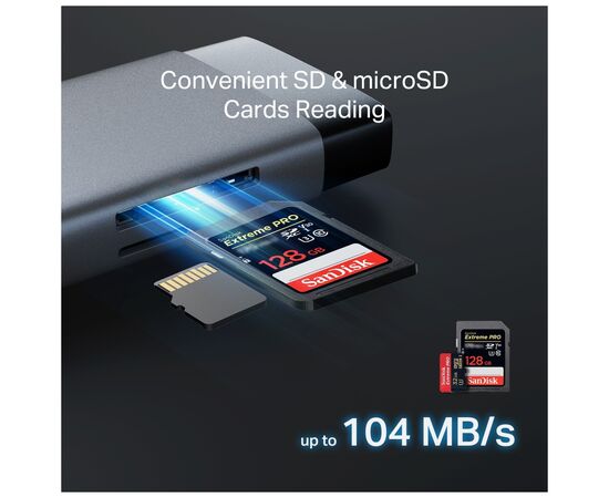 Порт-репликатор TP-Link USB Type-C 9-в-1 (UH9120C), изображение 8