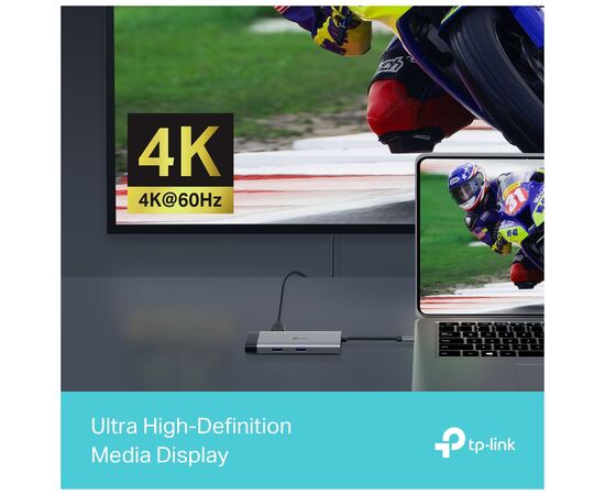 Порт-репликатор TP-Link USB Type-C 6-в-1 (UH6120C), изображение 7