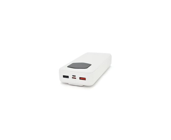 Батарея универсальная ACL 20000mAh, 22.5W, cables Type-C + Lighting, White (ACL PW-140), изображение 3