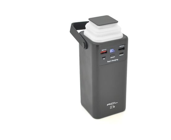 Батарея универсальная ACL 50000mAh, PD/22.5W, Black (ACLPW-113B), изображение 3