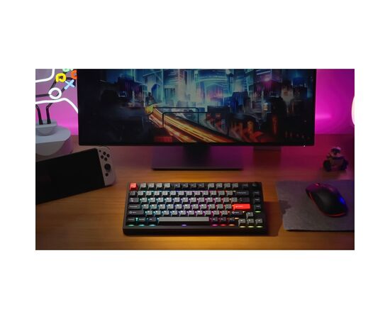 Клавіатура Lemokey P1 Pro Super Banana RGB Wireless/Bluetooth/USB Carbon Black (P1P-M4-UA), зображення 3